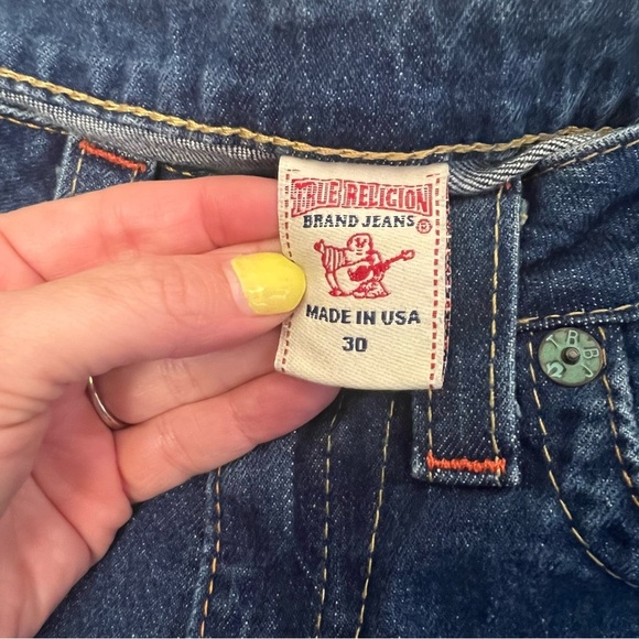 True Religion Blue Flare Jeans 30 - Picture 5 of 5
